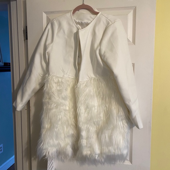 Chicwish Jackets & Blazers - White Coat